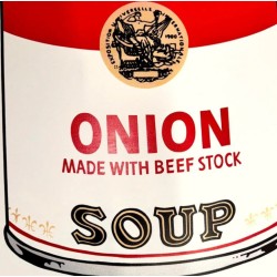 Andy Warhol Campbells Soup Onion 890 x 585 mm