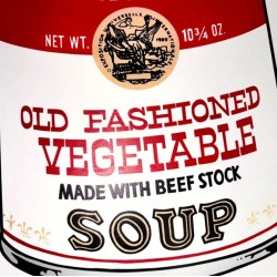 Andy Warhol Campbells Soup Old Fashioned Vegetable 890 x 585 mm