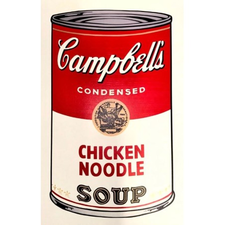 Andy Warhol Campbells Soup Chicken Noodle 890 x 585 mm