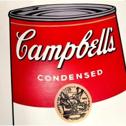 Andy Warhol Campbells Soup Tomato 890 x 585 mm