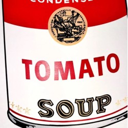 Andy Warhol Campbells Soup Tomato 890 x 585 mm