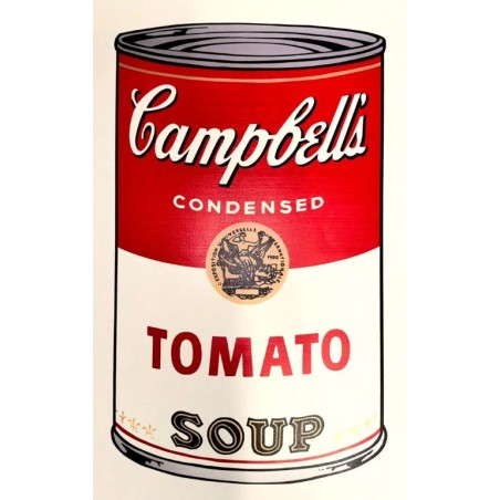 Andy Warhol Campbells Soup Tomato 890 x 585 mm