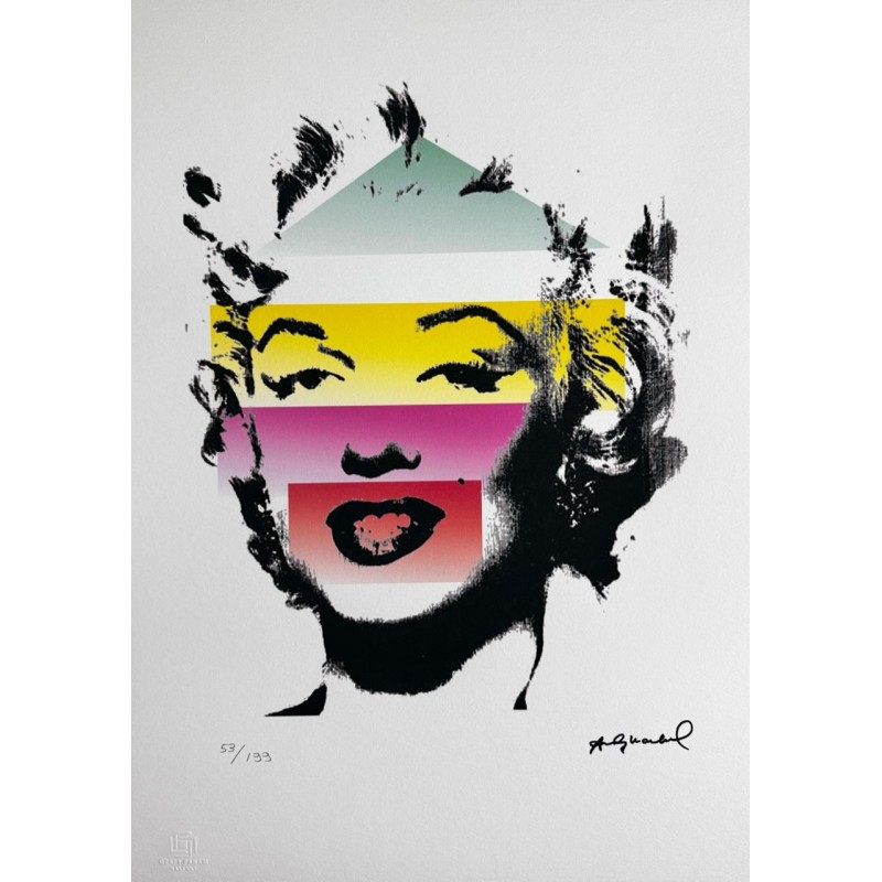 Andy Warhol Lithograph Offset 199 Ex. Numbered 29.7 x 42 cm Signature Certificate