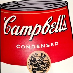 Andy Warhol Campbells Soup Vegetable 890 x 585 mm