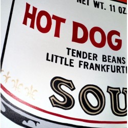 Andy Warhol Campbells Soup Hot Dog Bean 890 x 585 mm