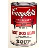 Andy Warhol Campbells Soup Hot Dog Bean 890 x 585 mm